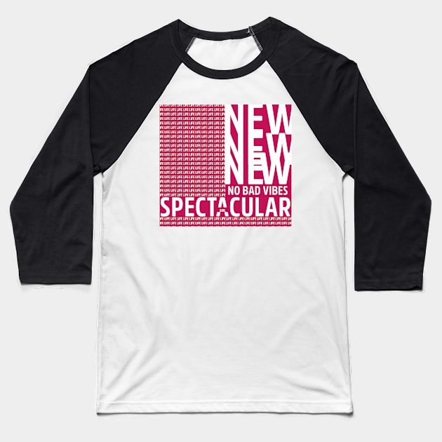 Spectacular girl Baseball T-Shirt by Borbulhas Store